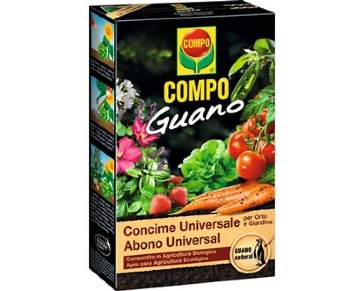 Concime universal con guano Compo - 1 kg