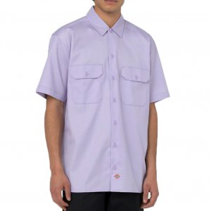 DICKIES Camicia SHIRT Twill Purple rose