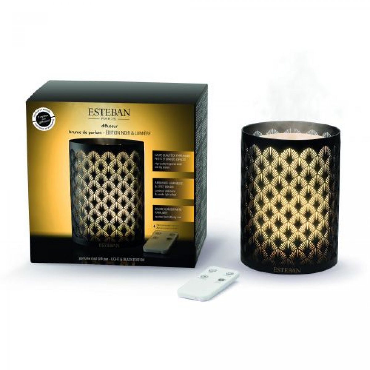 Diffusore di profumo Bruma Edition Noir & Lumière Esteban Paris - Nero