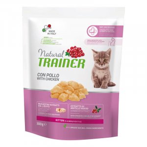 NATURAL TRAINER 300 gr crocchette per GATTINI al POLLO