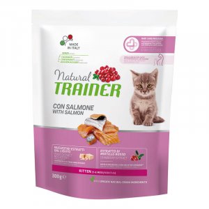 NATURAL TRAINER 300 gr crocchette per GATTINI al SALMONE