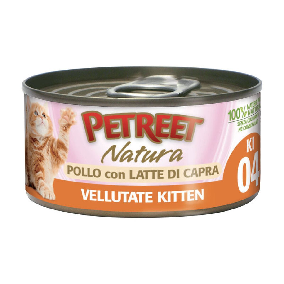 PETREET Vellutate KITTEN - POLLO con LATTE di capra 60 gr 