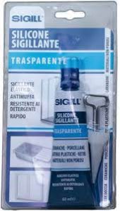 SILICONE SIGILLANTE TRASPARENTE 50 ml TUBETTO