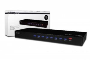 VIDEO/AUDIO SPLITTER DVI PER 1 PC E 8 MONITOR/CASSE