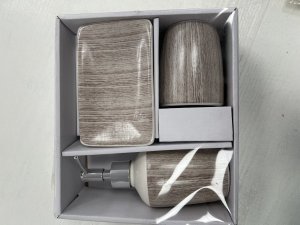 SET BAGNO tre pezzi ceramica