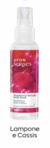 Spray corpo Lampone e Cassis Naturals 100 ml