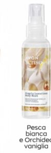 Spray corpo Pesca bianca e Orchidea vaniglia Naturals 100 ml