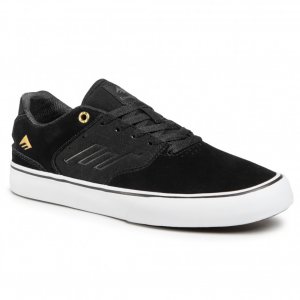 EMERICA SCARPA DA SKATE THE LOW VULC BLACK WHITE