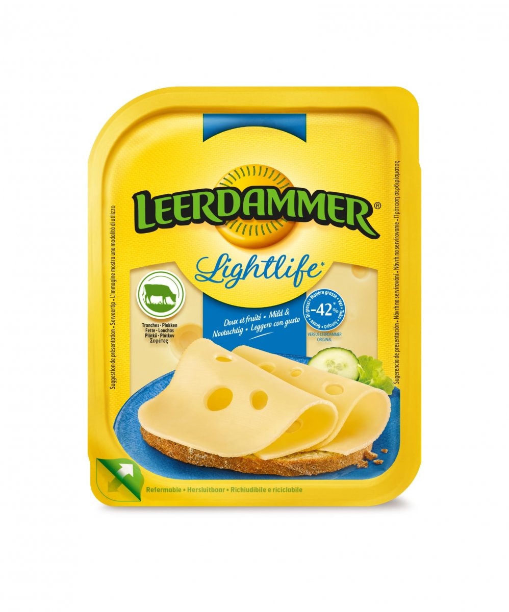 EMMENTHAL LEERDAMMER A FETTE GR. 100 BEL ITALIA SPA