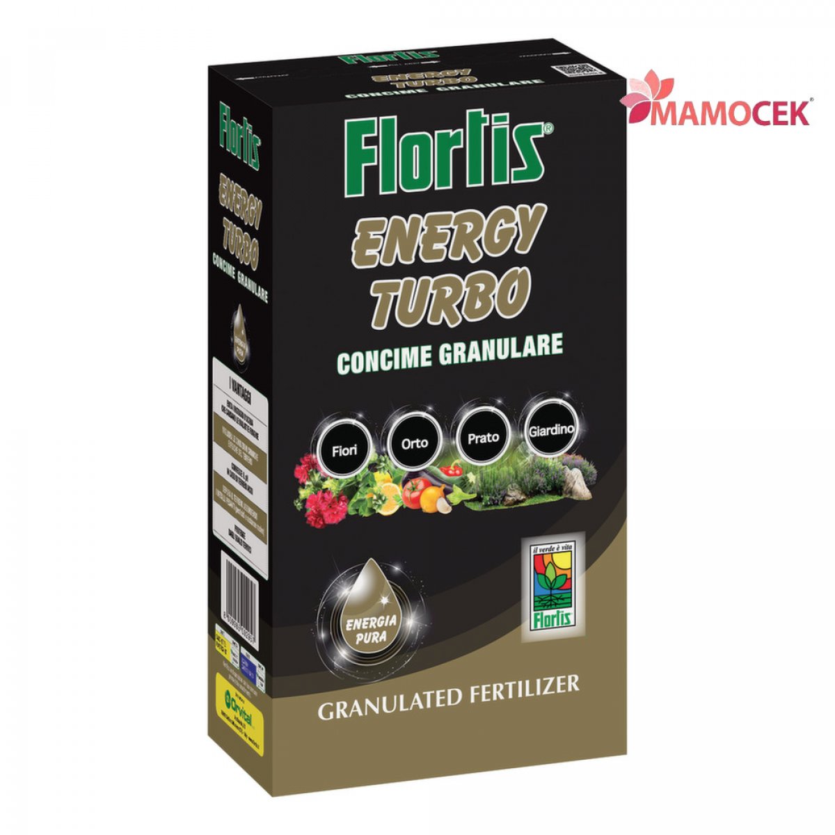 FLORTIS Energy turbo universale granulare concime sangue di bue conf. 1000 gr