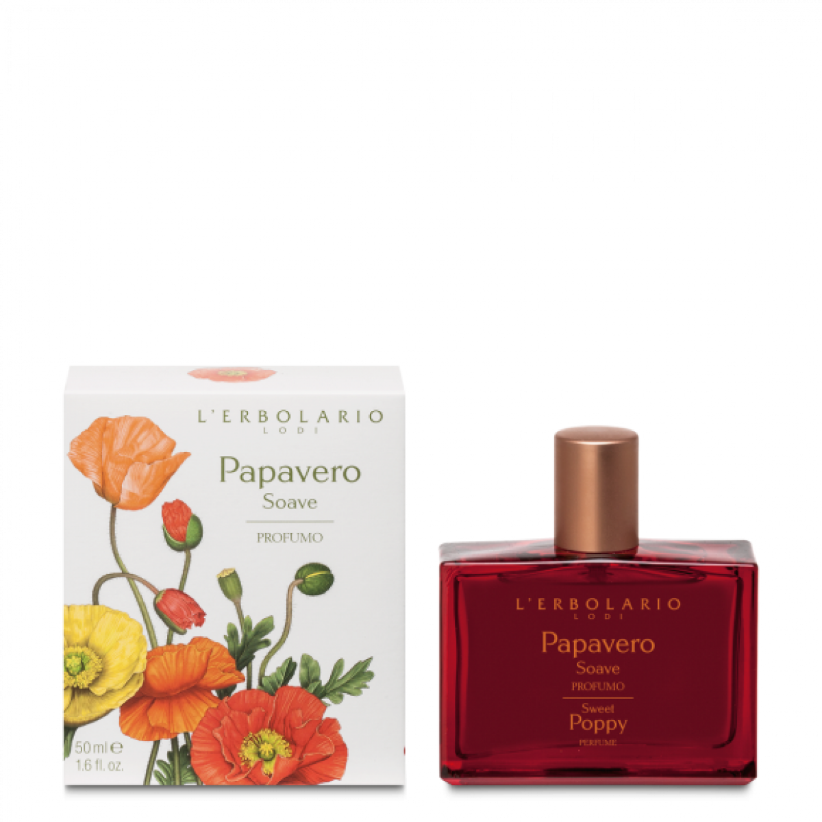 Profumo Papavero Soave 50ml L’erbolario