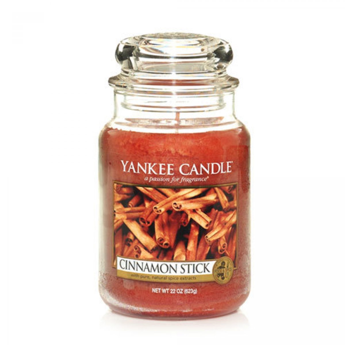 Giara grande Yankee Candle Cinnamon Stick Fragranza dolce speziata