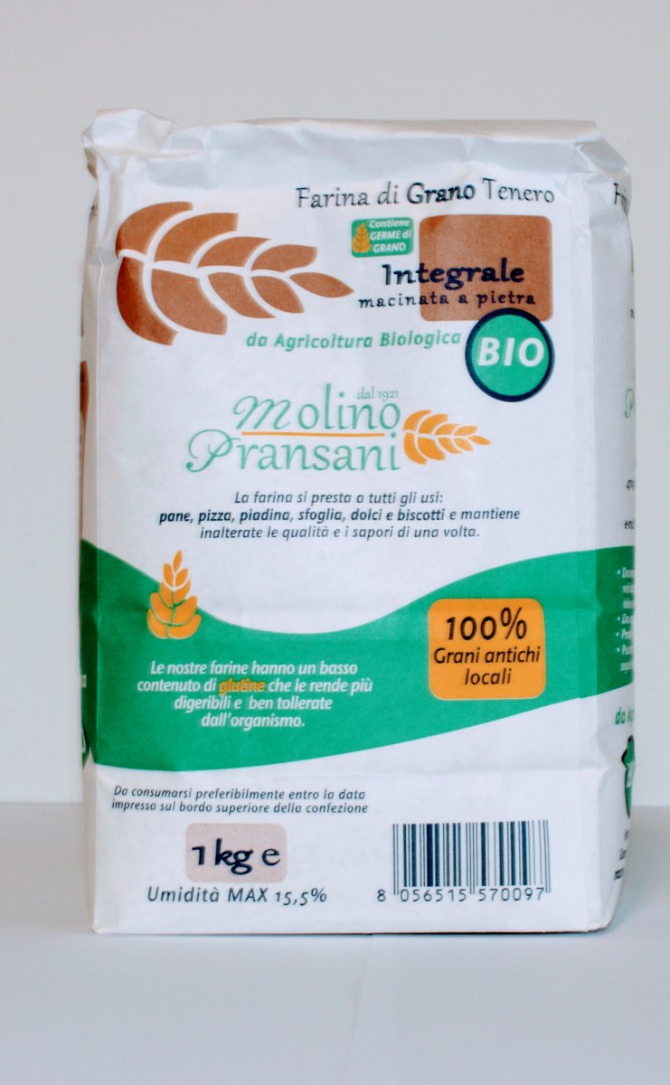 FARINA INTEGRALE MOLINO STEFANO PRANSANI 2,5KG