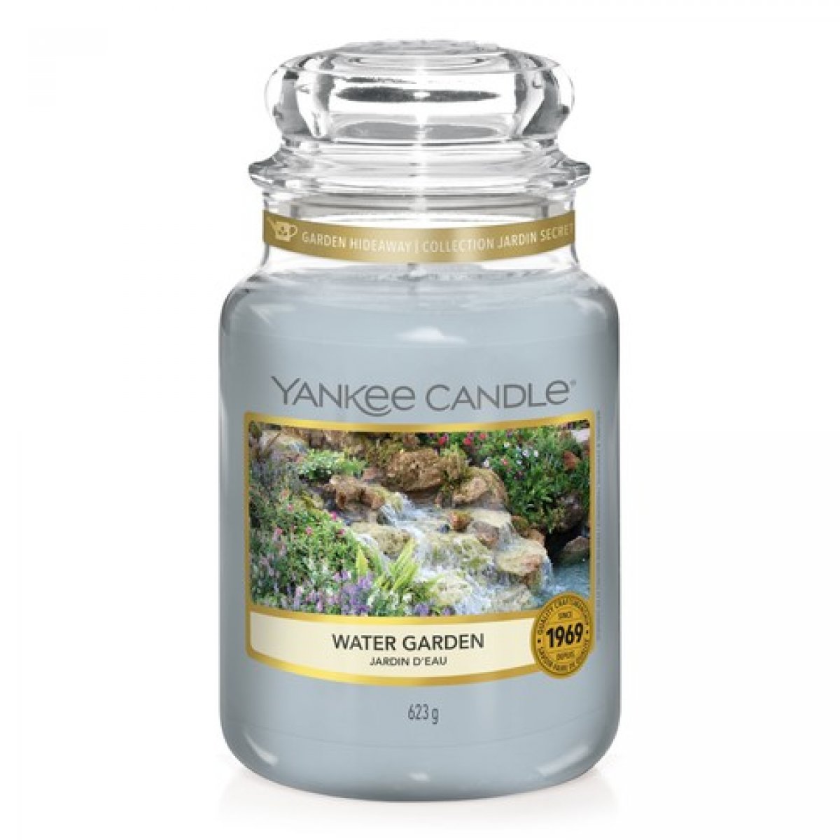 Giara grande Yankee Candle Water Garden Fragranza fresco pulito