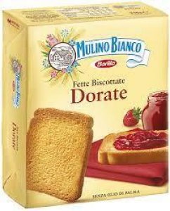 FETTE BISCOTTATE DORATE BARILLA PACCO GR 315