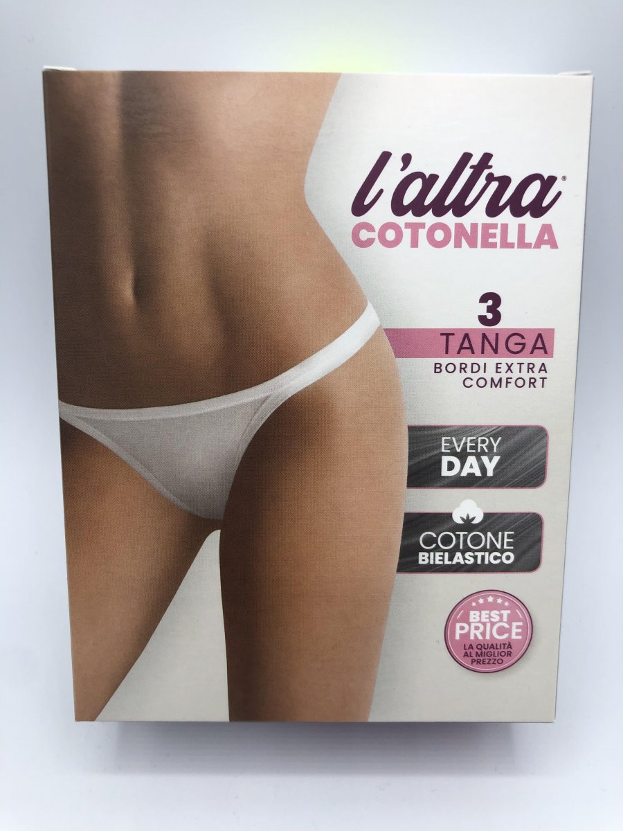 3 Slip tanga bordi extra comfort