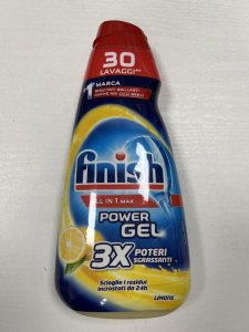 GEL LAVASTOVIGLIE FINISH  POWER GEL LIMONE ALL IN 1 MAX