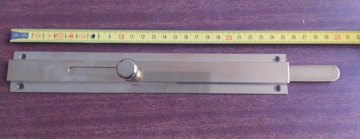 Catenaccio Verticale in Ottone Lucido cm.30 IMOF