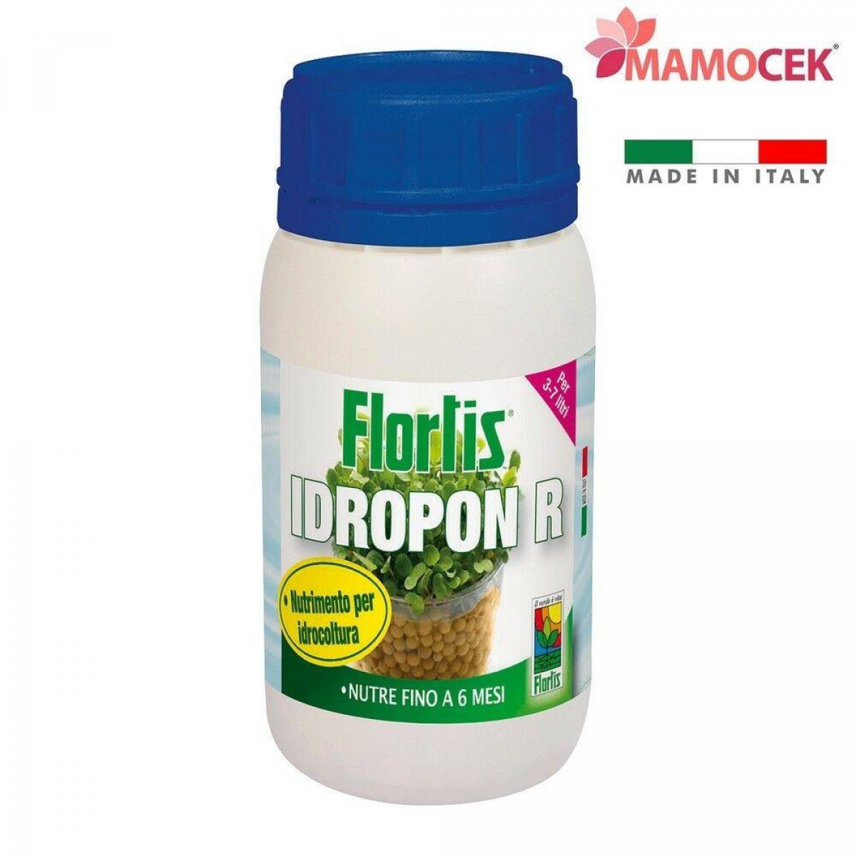 FLORTIS Idropon R nutrimento a lenta cessione per piante in idrocoltura conf. 70 gr (100 ml)