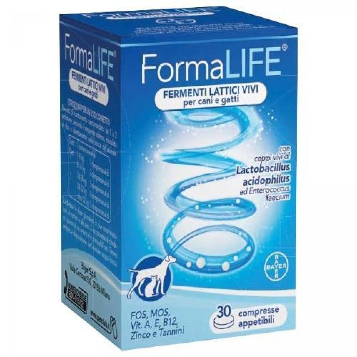 BAYER FORMALIFE 30 FERMENTI LATTICI COMPRESSE