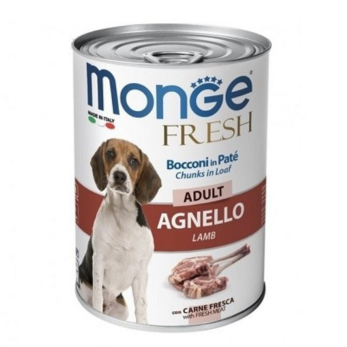 MONGE CANE UMIDO FRESH ADULT AGNELLO 400GR