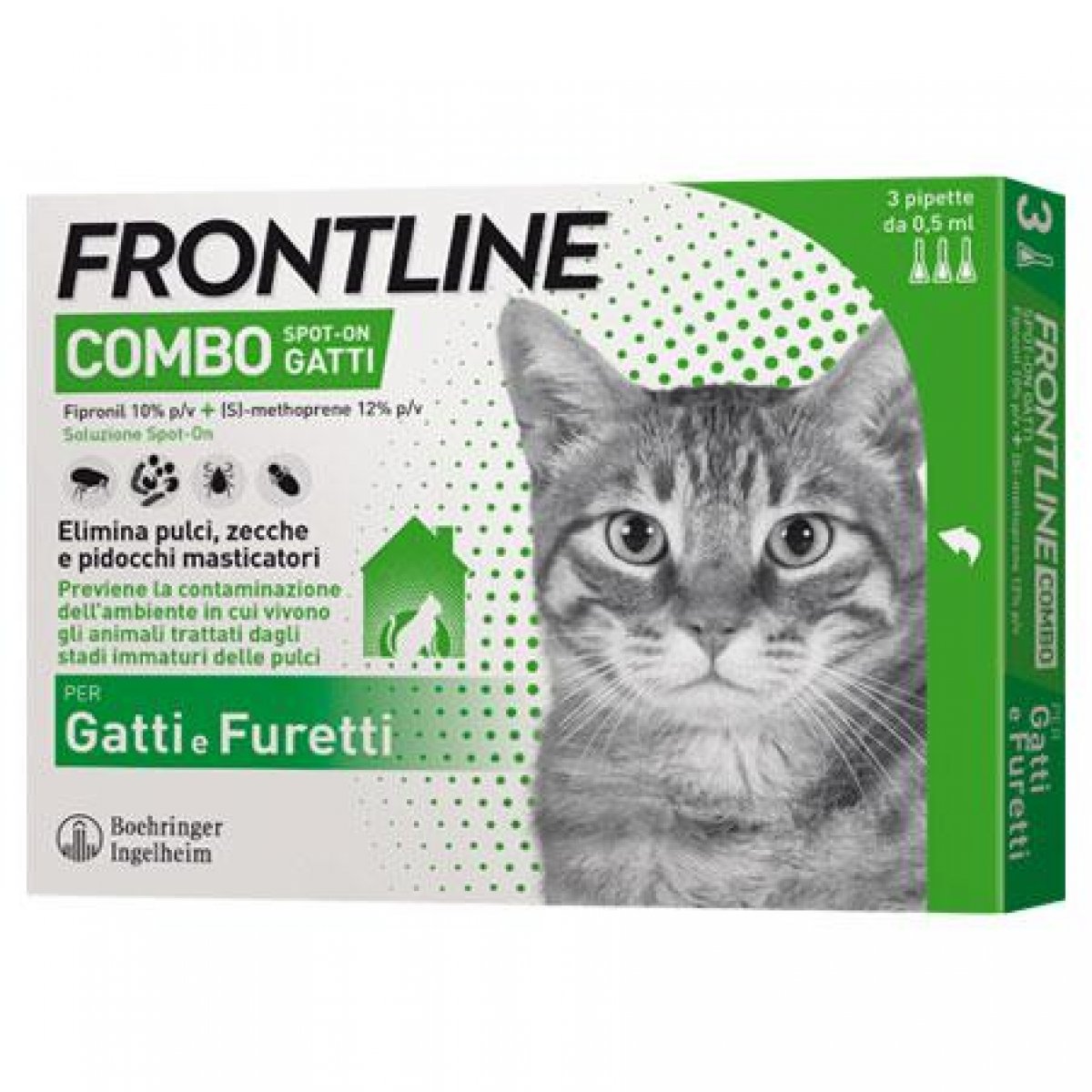 FRONTLINE COMBO GATTO 3 PIPETTE