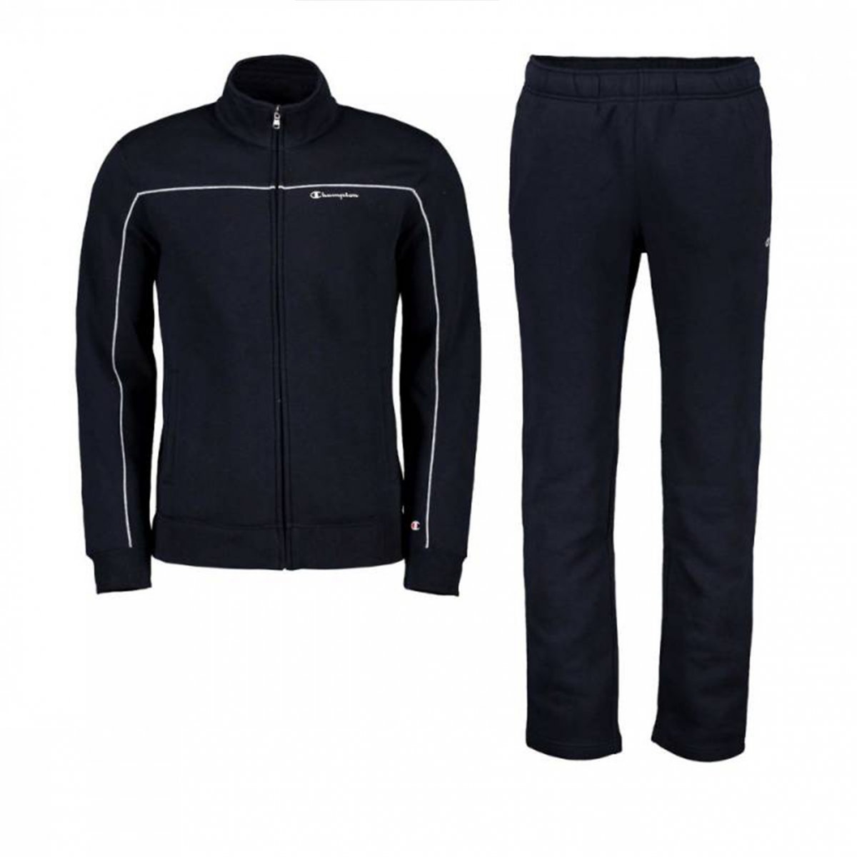 Champion tuta da ginnastica felpata art. 216689 bs501 blu