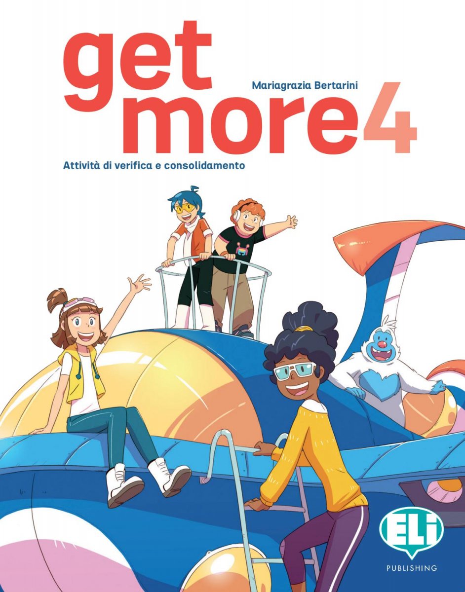 GET MORE 4 LIBRO VACANZE RIPASSO ESTATE COMPITI SCUOLA INGLESE