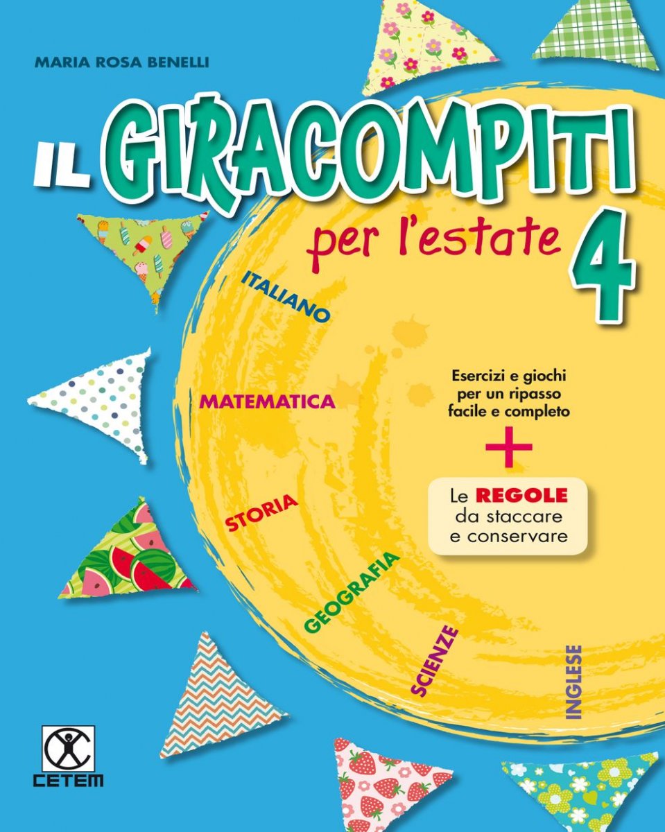 GIRACOMPITI + JOLLY ROGER 4 LIBRO VACANZE RIPASSO ESTATE COMPITI SCUOLA