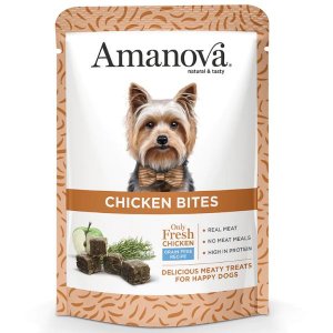 AMANOVA Snack per cani grain free 100 gr POLLO