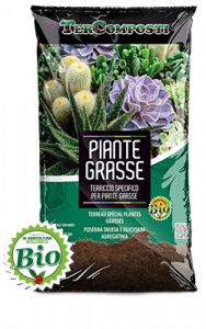 TERRICCIO PIANTE GRASSE CACTUS 10 LT BIO TERCOMPOSTI