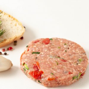 Hamburger con zucchine
