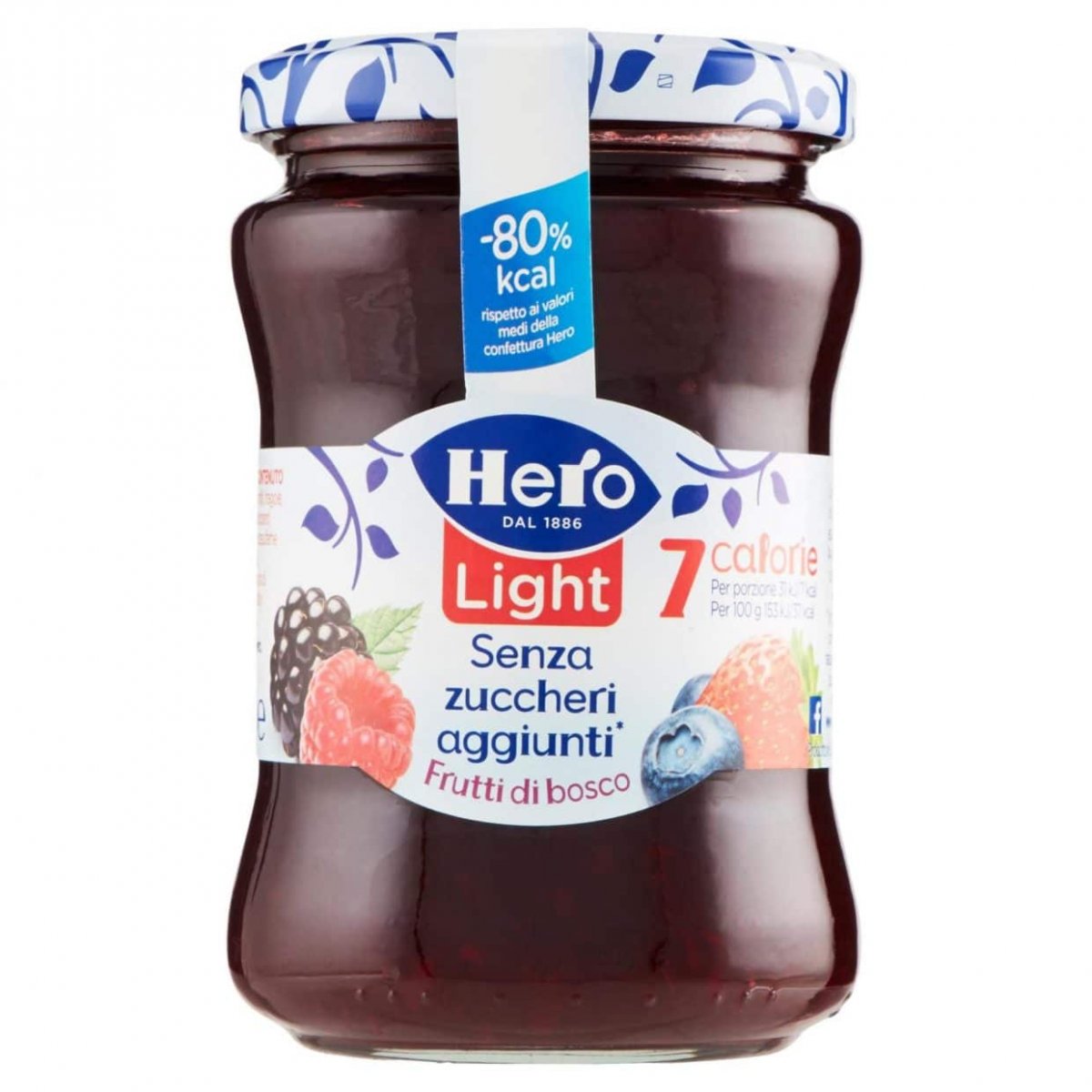 confettura light frutti bosco 280gr hero