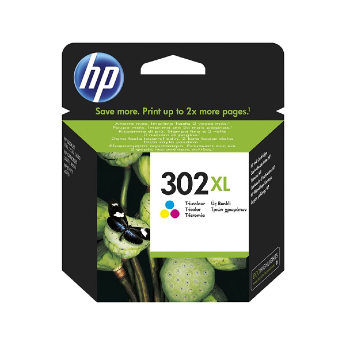 CARTUCCIA HP 302XL COLORE 