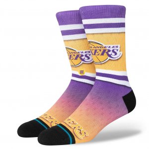 Stance calzini basket Fader Lakers