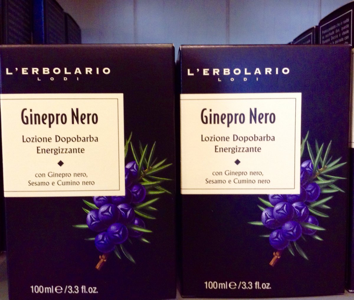 Dopo Barba Ginepro Nero Erbolario