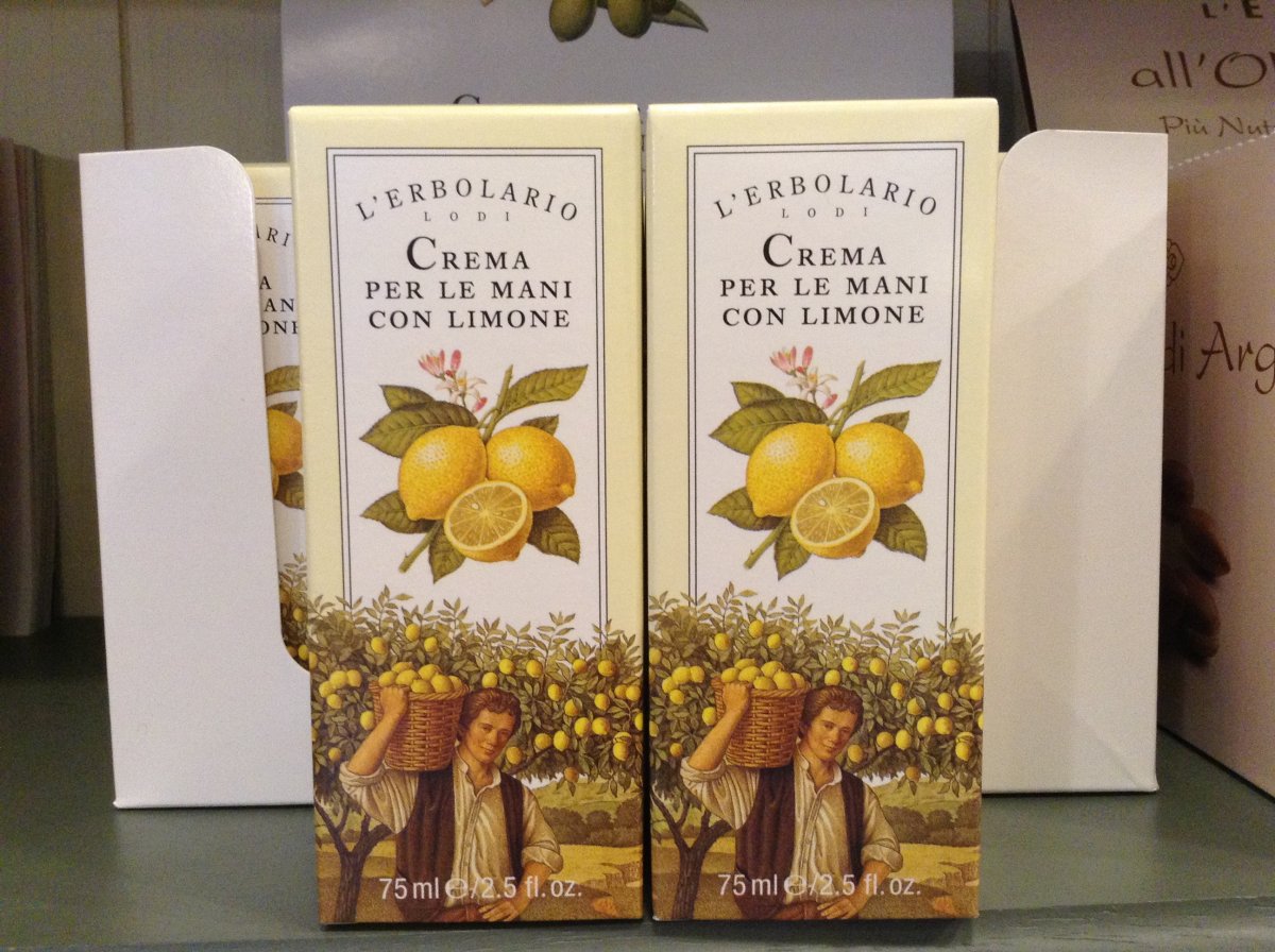 Crema mani al Limone Erbolario