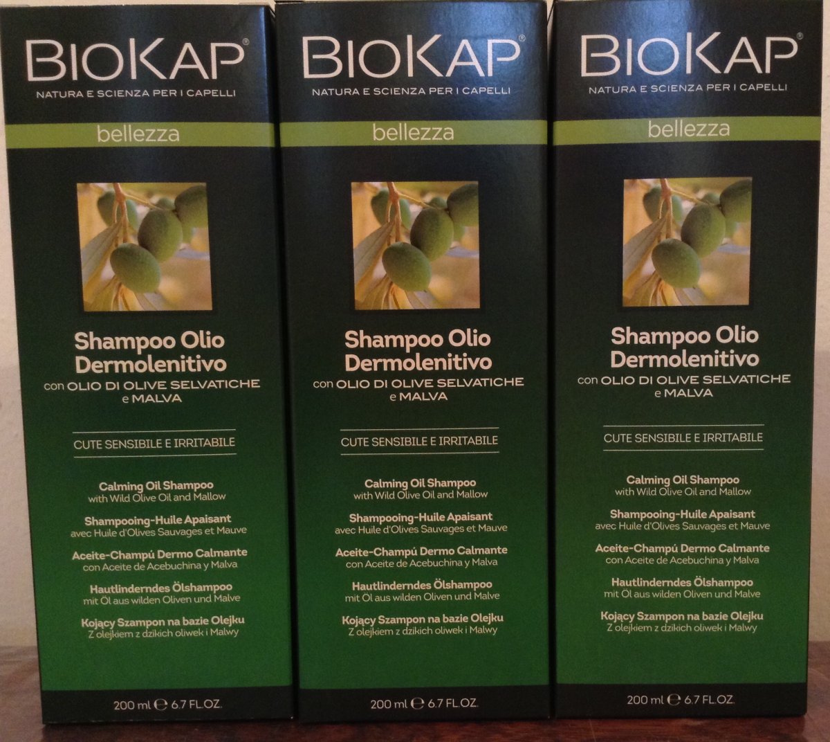 Shampoo Olio Dermolenitivo Biokap Bios Line