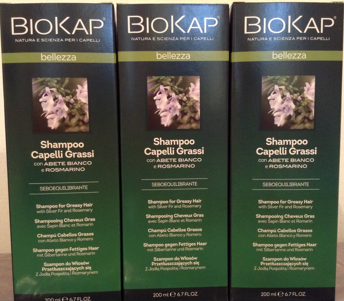 Shampoo Capelli Grassi Biokap Bios Line