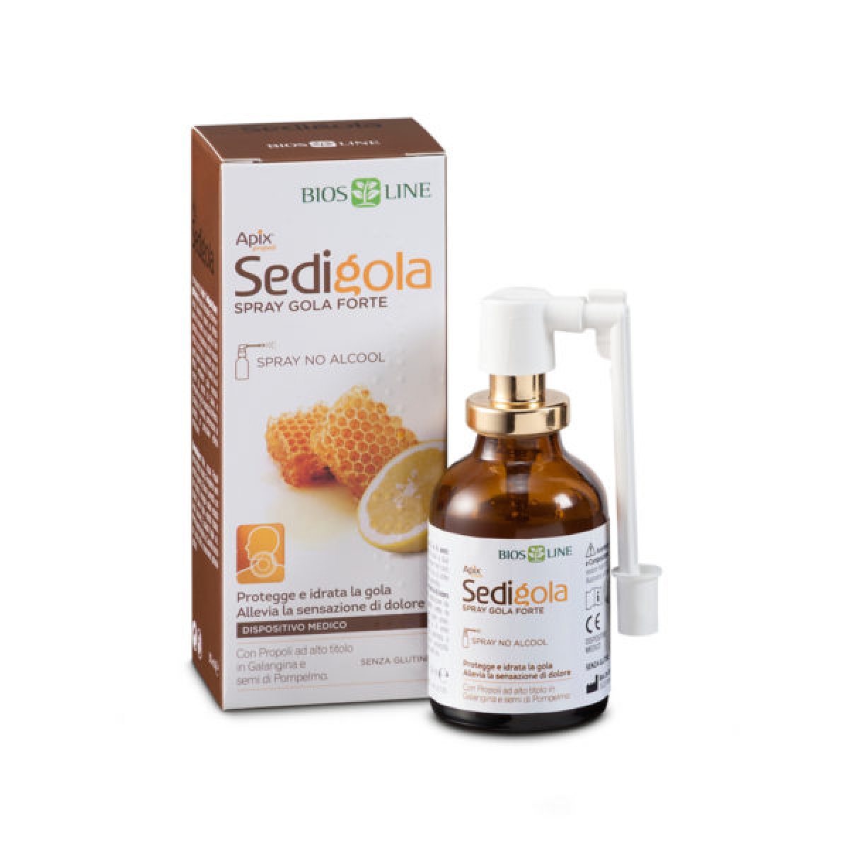 Apix Sedigola Spray Gola Forte Bios Line