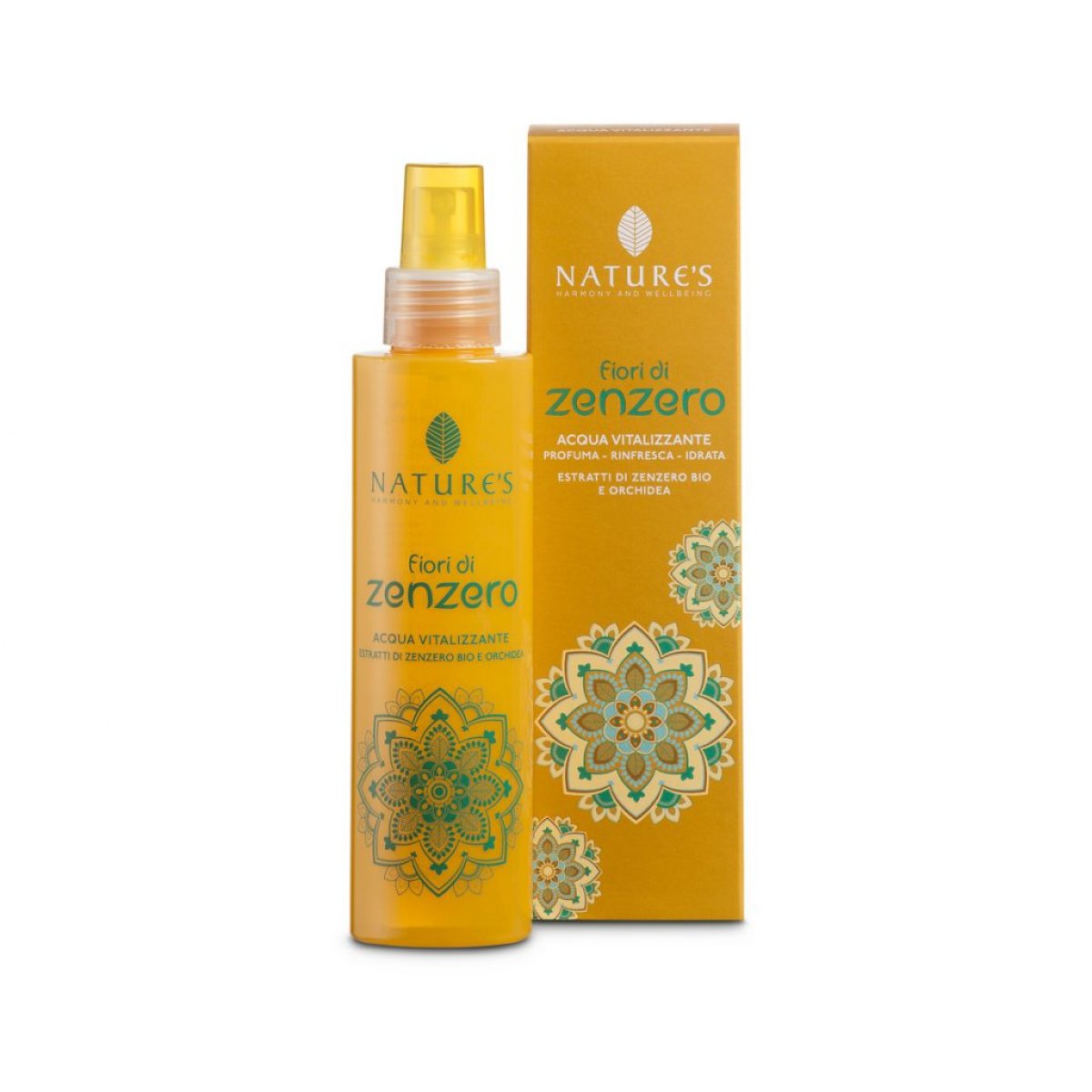 Acqua Vitalizzante Fiori di Zenzero Nature's
