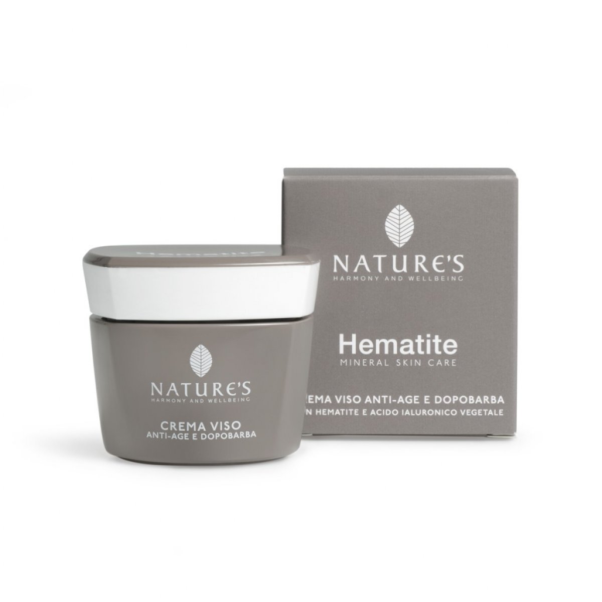 Crema Viso Antiage e Dopobarba Hematite Nature's