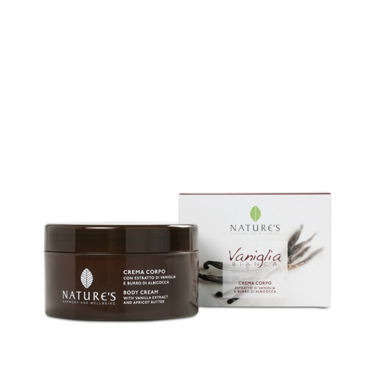 Crema Corpo Vaniglia Bianca Nature's