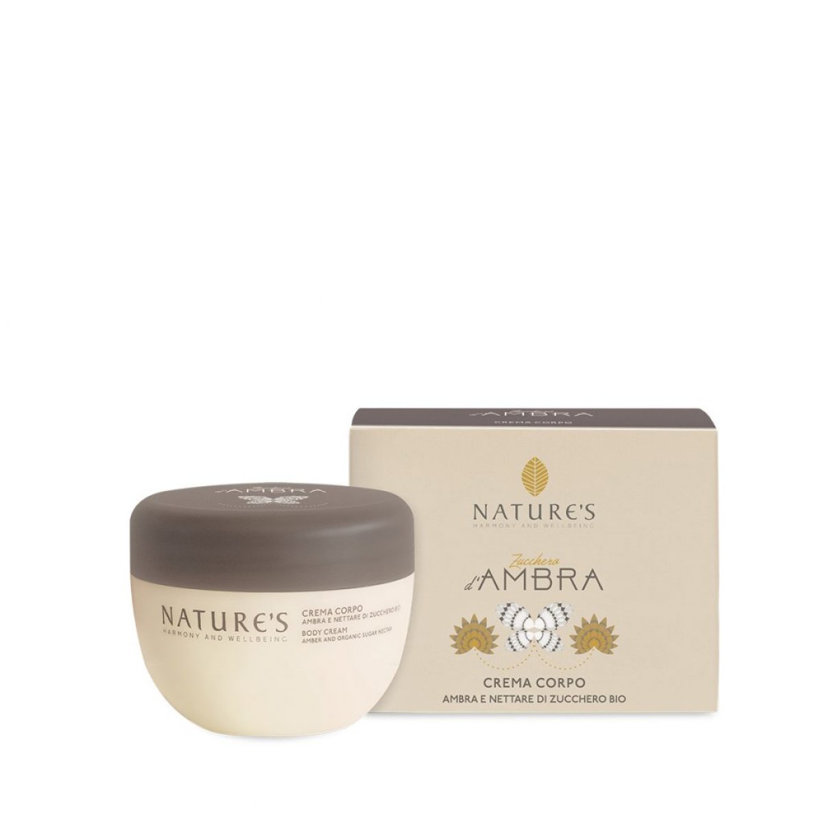 Crema Corpo Zucchero d'Ambra Nature's