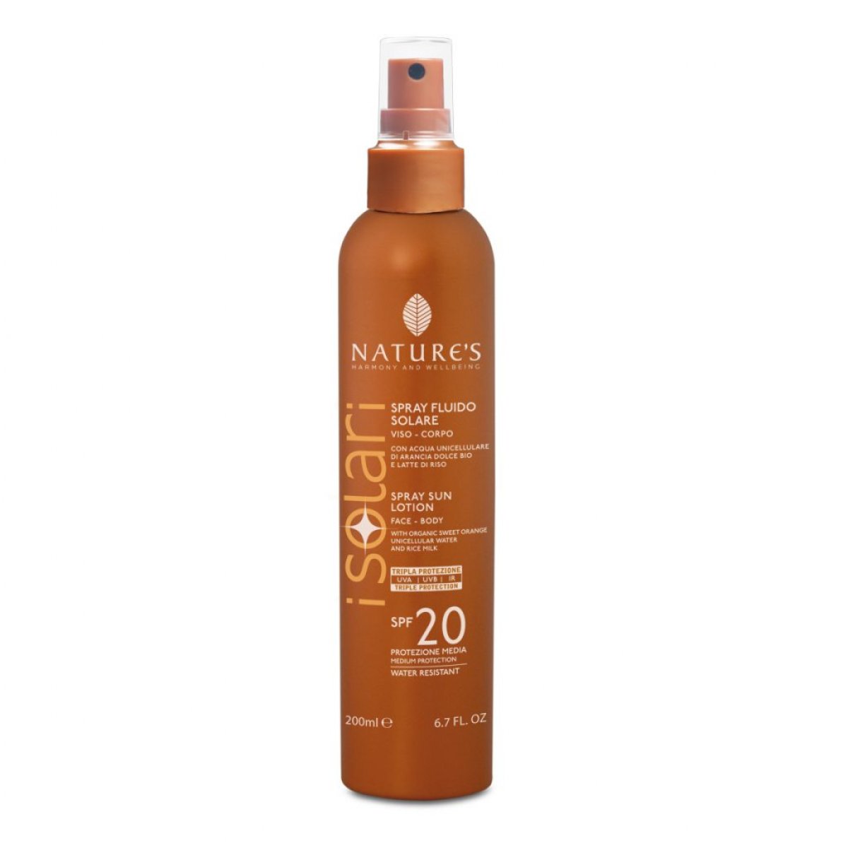 Spray Fluido Solare SPF 20 Nature's