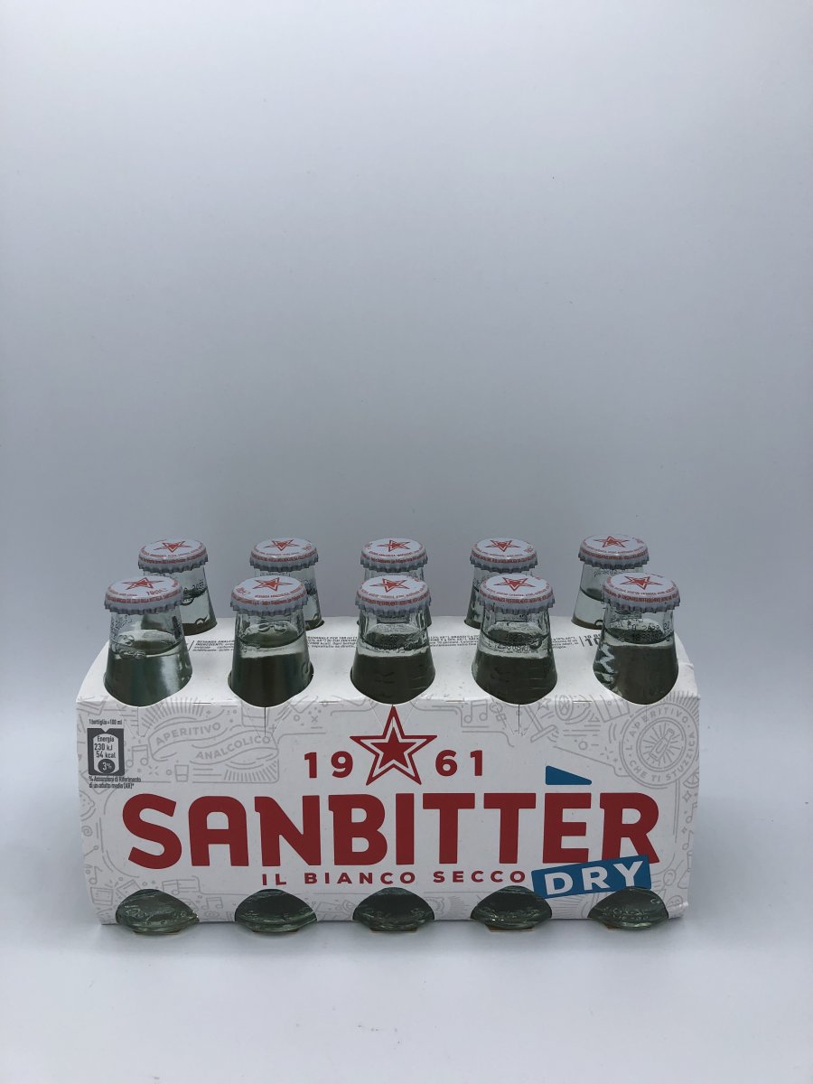 SANBITTER DRY X 10 BOTTIGLIETTE 10 CL SANBITTER