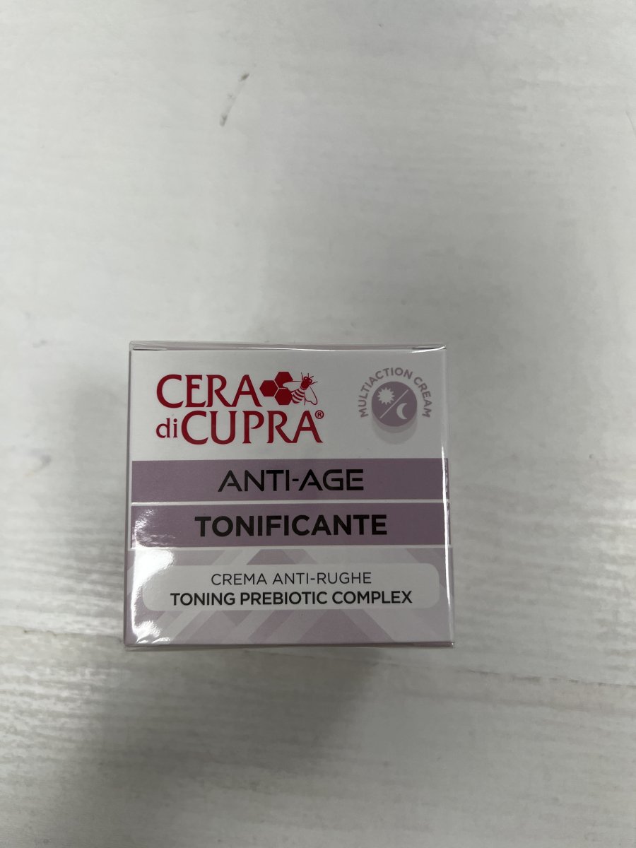 Crema Cera di Cupra ANTI AGE tonificante con filtri UV GIORNO E NOTTE Cera di Cupra anzi age tonificante giorno e notte