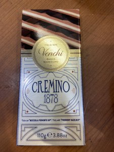 Cioccolato cremino   Tavoletta 100gr Venchi