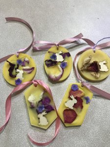 Tag di cera profumata pasquali