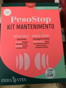 Peso stop mantenimento